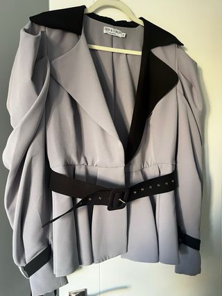 Traje Dew & Corch Gris y Negro