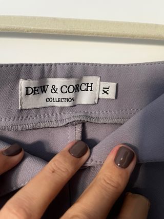 Traje Dew & Corch Gris y Negro