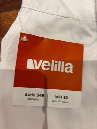 Pantalón Industria Base - VELILLA color BLANCO