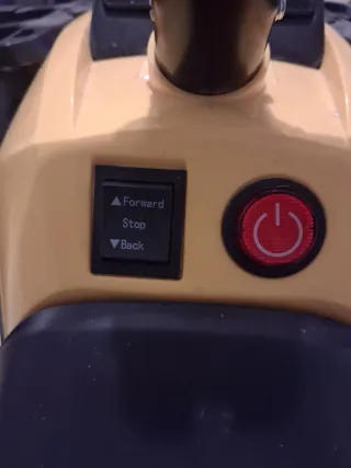 Quad Infantil Negro y Amarillo