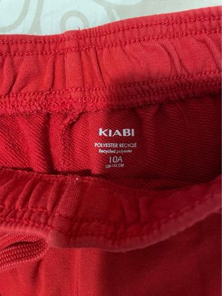 Pantaloncini bambino rossi