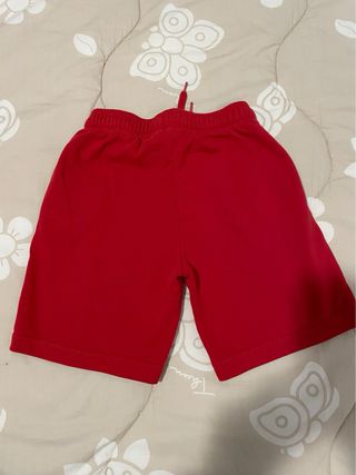 Pantaloncini bambino rossi
