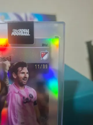 Lionel Messi chrome topps 11/99