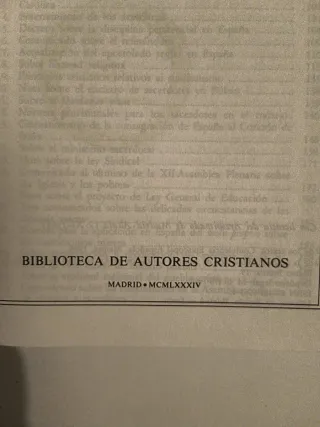 Documentos de la conferencia episcopal española