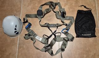 Casco y arnés de escalada Edelweiss