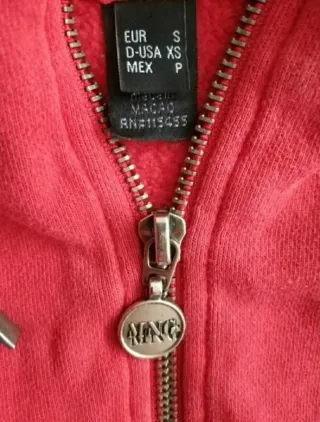 Lote 2 Chaquetas Chándal Luanvi Rojas