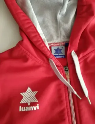 Lote 2 Chaquetas Chándal Luanvi Rojas