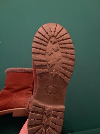 Botas de ante marrones Corte Inglés