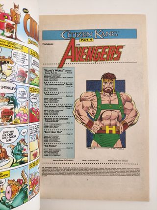 Avengers Annual 21 – First Victor Timely – Marvel