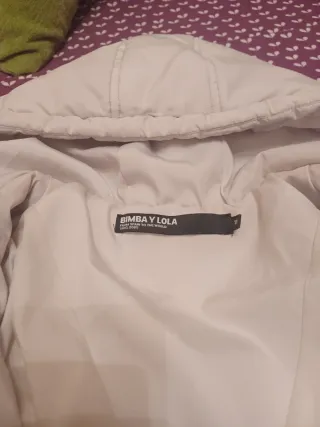 Plumifero Bimba y Lola Beige Talla XS