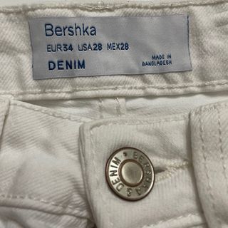Bermudas vaqueras Bershka hombre talla 34