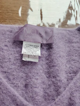 Maglioncino donna lilla