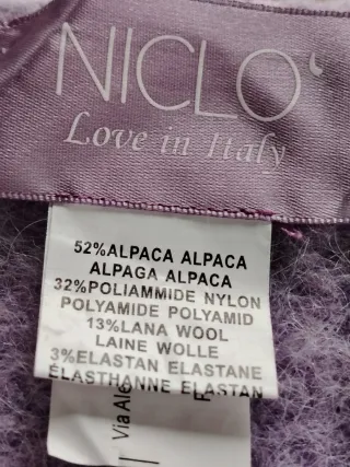 Maglioncino donna lilla