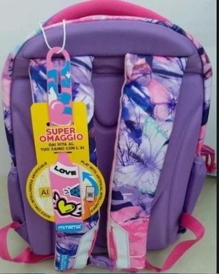 Zaino Mitama Limited Edition Viola Farfalle