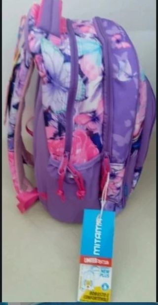 Zaino Mitama Limited Edition Viola Farfalle