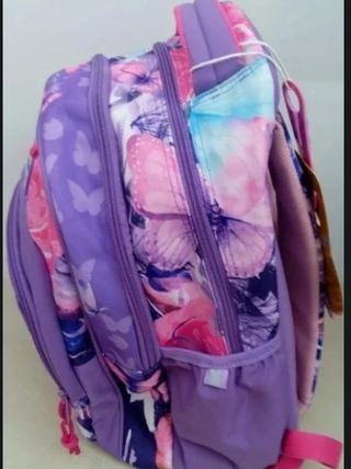 Zaino Mitama Limited Edition Viola Farfalle