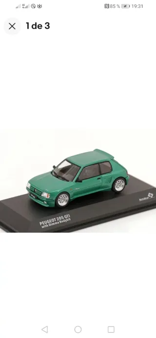 Peugeot 205 GTI Solido Verde