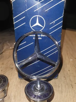 Insignia Mercedes Benz Estrella Cromada