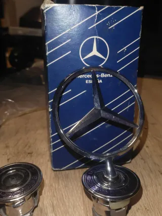 Insignia Mercedes Benz Estrella Cromada