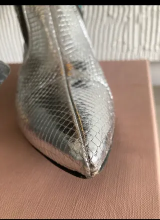 Stivali Miu Miu Silver & Giallo