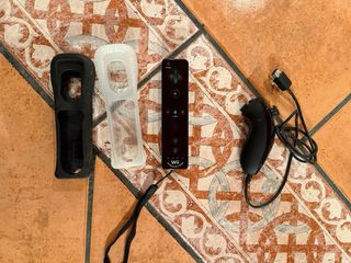 Consola Wii nera + accessori e giochi