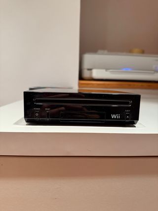 Consola Wii nera + accessori e giochi