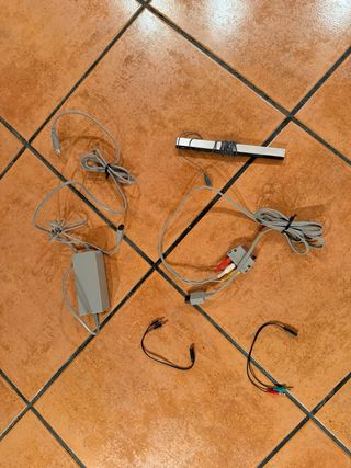 Consola Wii nera + accessori e giochi