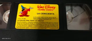 3 Películas VHS Clásicos Disney (Español)