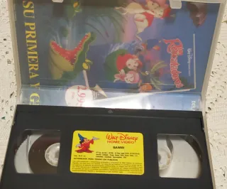 3 Películas VHS Clásicos Disney (Español)