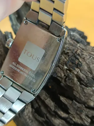 Reloj Tous Negro y Plateado