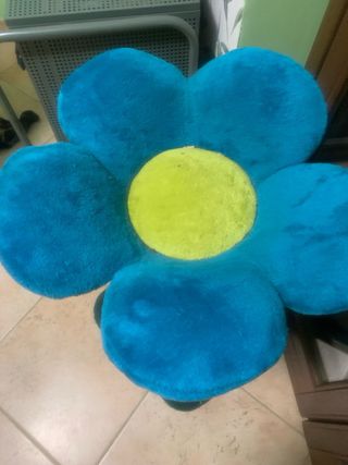 Tiragraffi Gatto Fiore Blu Come Nuovo