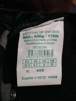 Patines Oxelo Talla 39.5 Adulto. Con protecciones.