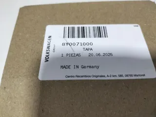 TAPA COMBUSTIBLE AUDI EXCLUSIV.