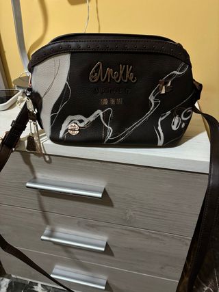 Bolso Anekke Negro Multicolor
