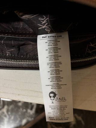 Bolso Anekke Negro Multicolor