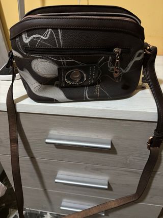 Bolso Anekke Negro Multicolor