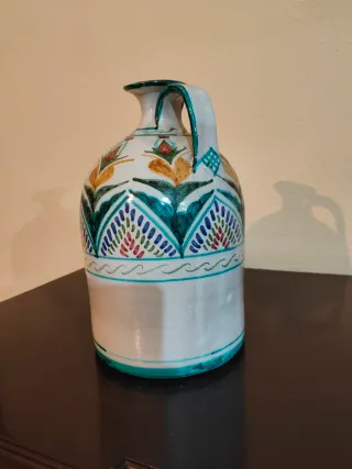 Jarra cerámica de Talavera