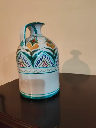Jarra cerámica de Talavera