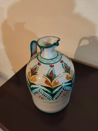 Jarra cerámica de Talavera