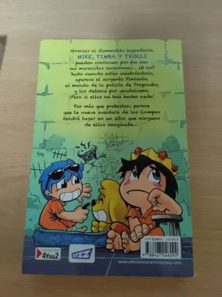 Packs 2 libros Los Compas escapan de la prisión