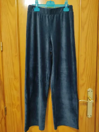 Pantalones mujer azul