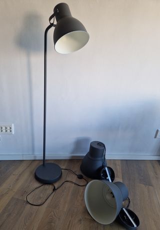 Lámparas Ikea Negras/Grises