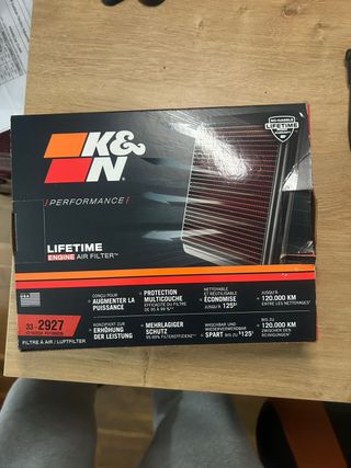 Filtro de Aire K&N Lifetime 33-2927