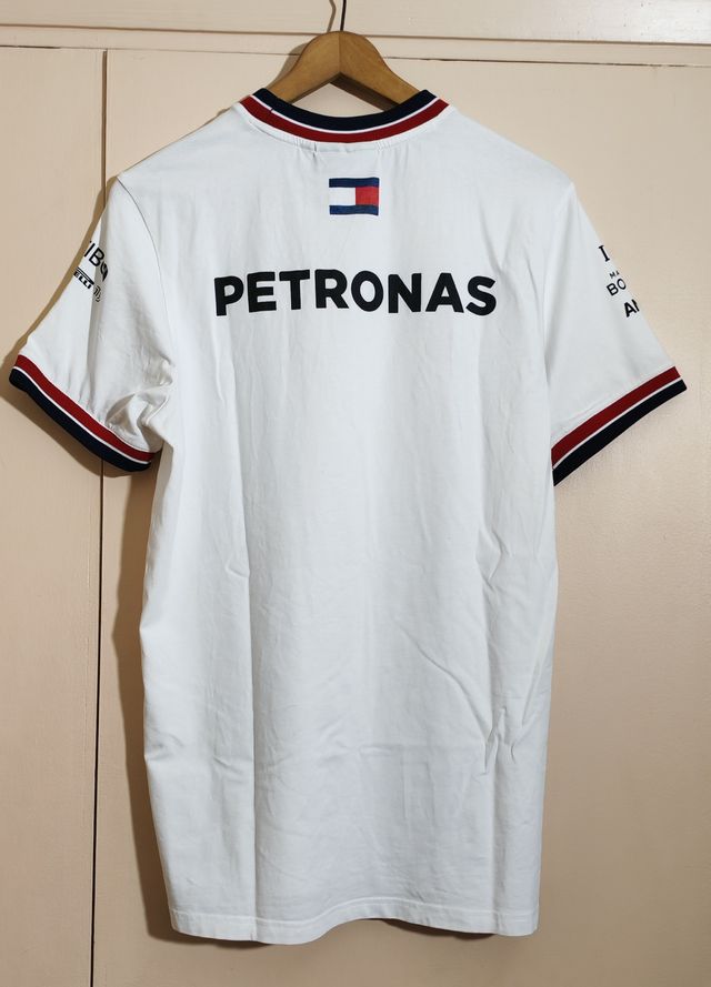 Camiseta Mercedes F1 Blanca