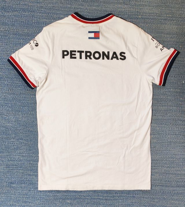 Camiseta Mercedes F1 Blanca