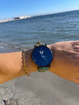 Reloj Unisex Estilo Étnico Correa Piel