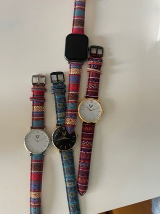 Reloj Unisex Estilo Étnico Correa Piel