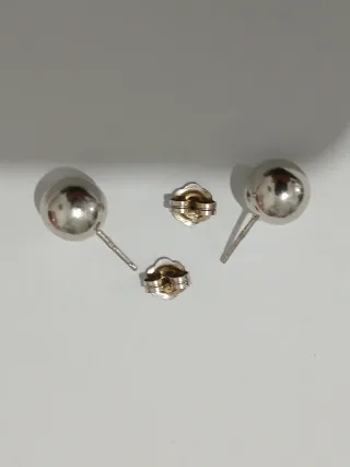 Brincos Bolinhas Prata 925 Portuguesa