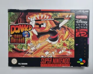 🇪🇸 Donald Maui Mallard SNES super nintendo nes