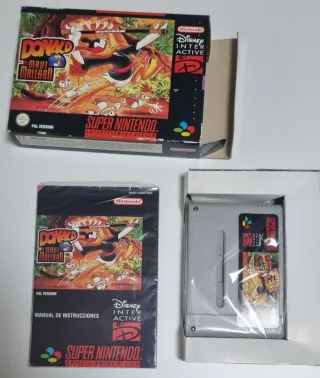 🇪🇸 Donald Maui Mallard SNES super nintendo nes